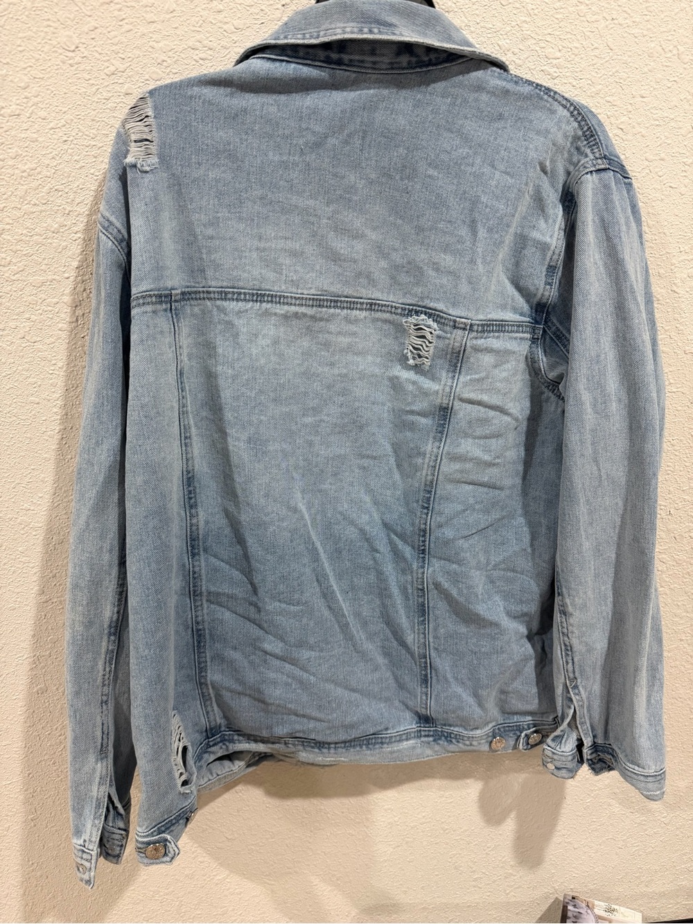 Oversized Jean jacket - Picture 2 of 5